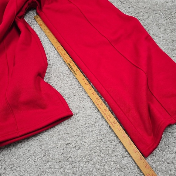 Missguided Sweatpants Womens Large Red Wide Leg Drawstring Pants Hip Hop - Picture 11 of 13